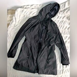 OGIO  Large - Unisex weatherproof hooded jacket grey & black jacket.